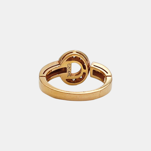 BVLGARI BVLGARI 18k Rose Gold Ring EU 50