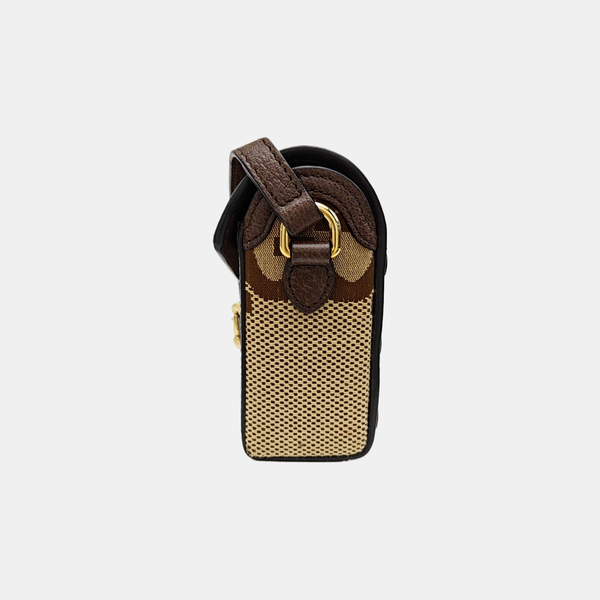 Horsebit 1955 Mini Monogram Canvas Beige