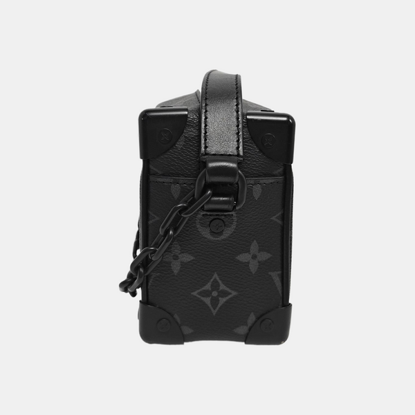 SOFT TRUNK Mini Monogram Coated Canvas Black