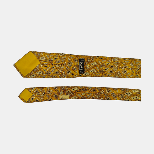 Mulberry Silk Tie Yellow