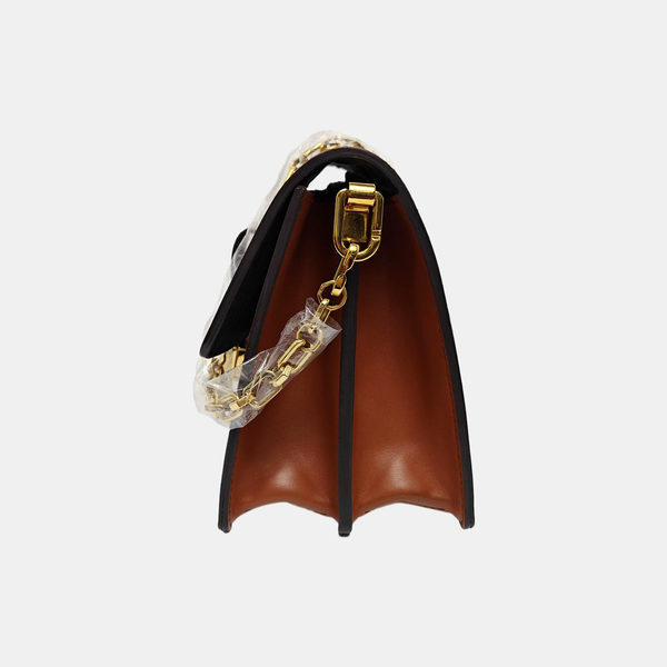 DAUPHINE MM Monogram Coated Canvas Brown