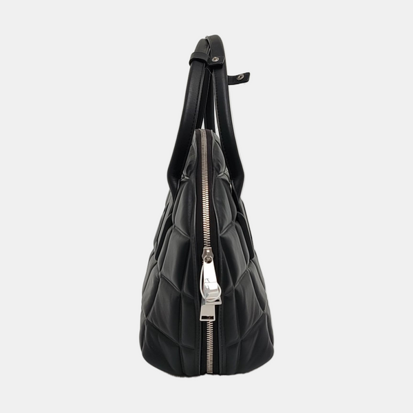 BV Swoop Medium Calfskin Black