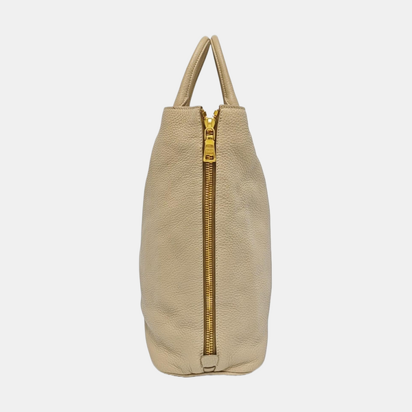 Vitello Calfskin Beige