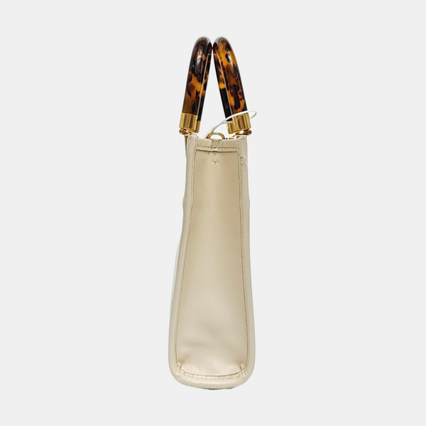 Sunshine Mini Calfskin White