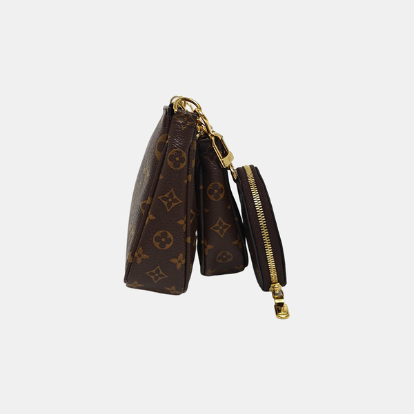 MULTI Monogram Coated Canvas Brown