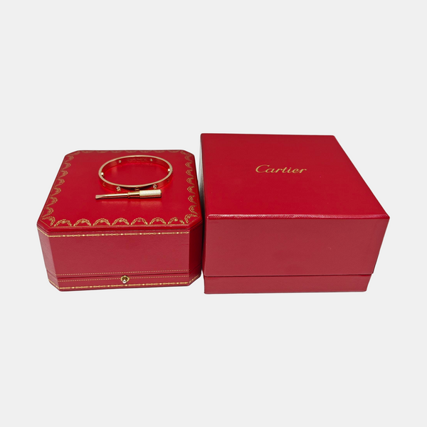 LOVE 18k Rose Gold Bangle