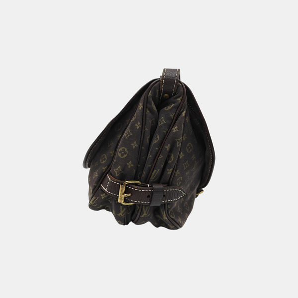 SAUMUR 28 Monogram Canvas Brown