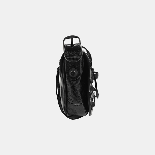 Le Cagole Mini Calfskin Black