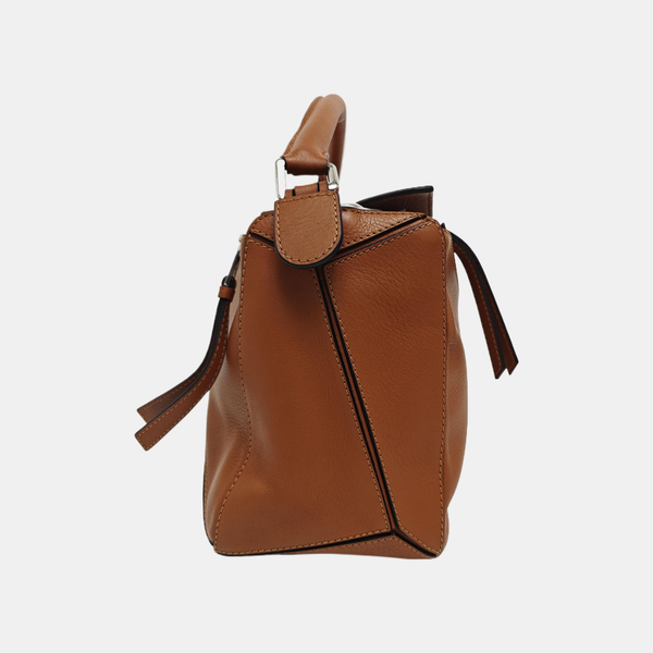 Puzzle Medium Calfskin Brown