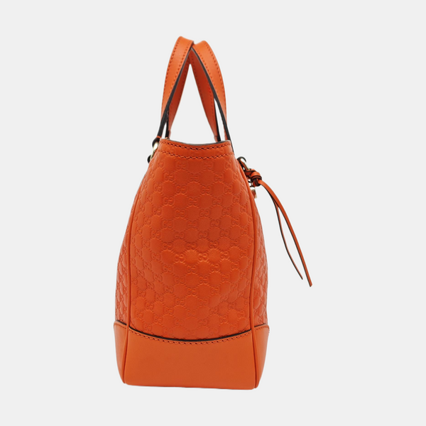 Bree Monogram Calfskin Orange
