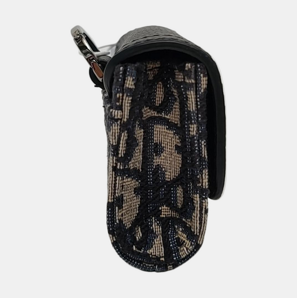 Oblique Calfskin Black