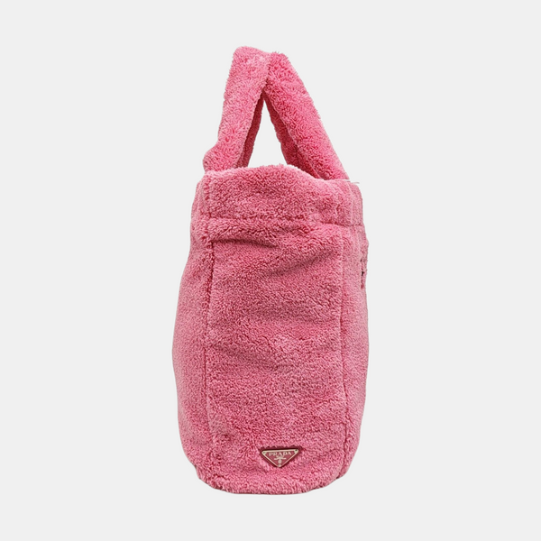 Wool Tote Bag Pink
