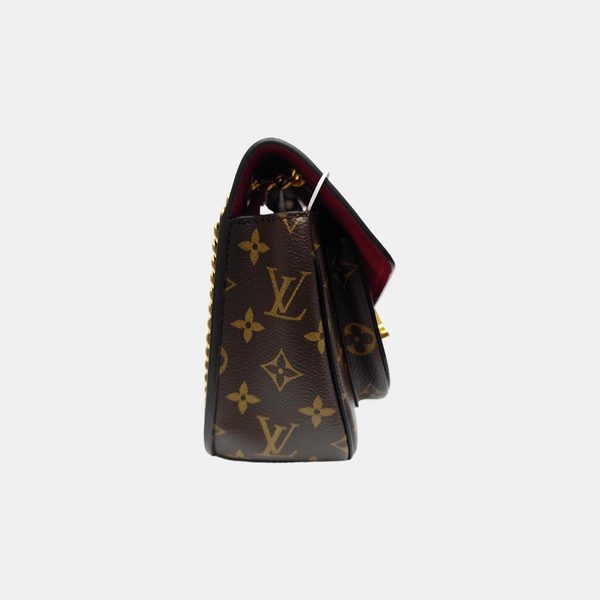 PASSY Monogram Coated Canvas Brown