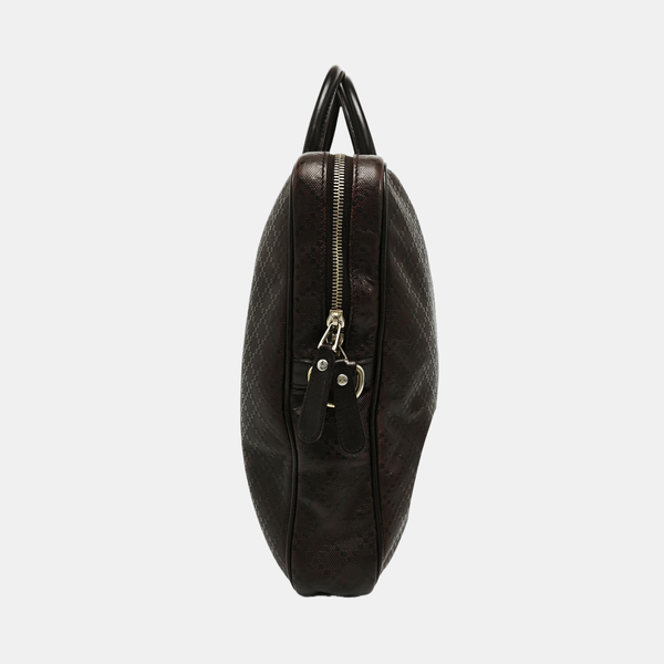 Calfskin Shoulder Bag Brown