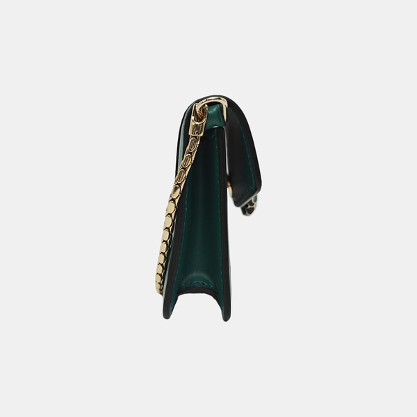SERPENTI FOREVER Quilted Calfskin Green