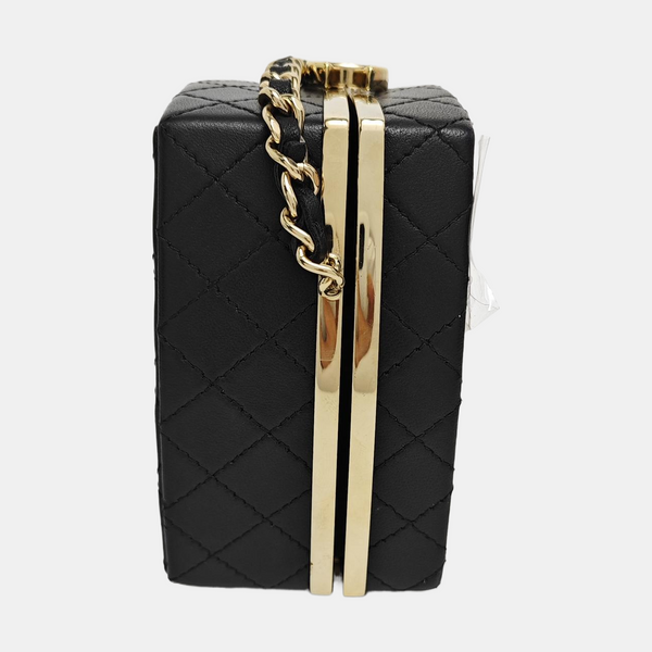 Quilted Lambskin Black