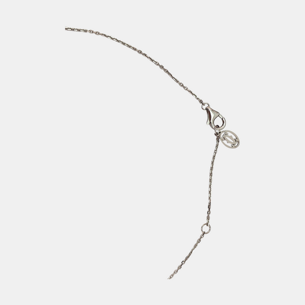 18k White Gold Silver Necklace