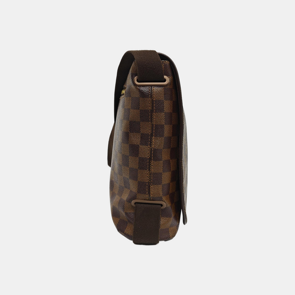 BROOKLYN Damier Ebene Coated Canvas Brown