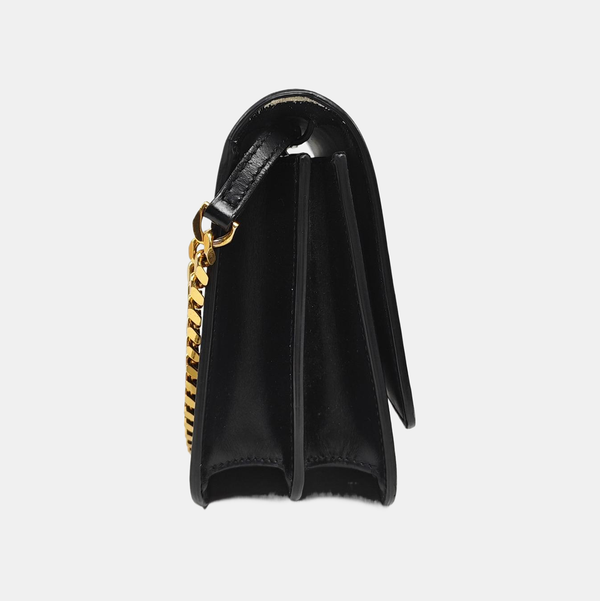 TB Small Calfskin Black