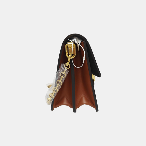 DAUPHINE MM Monogram Coated Canvas Brown