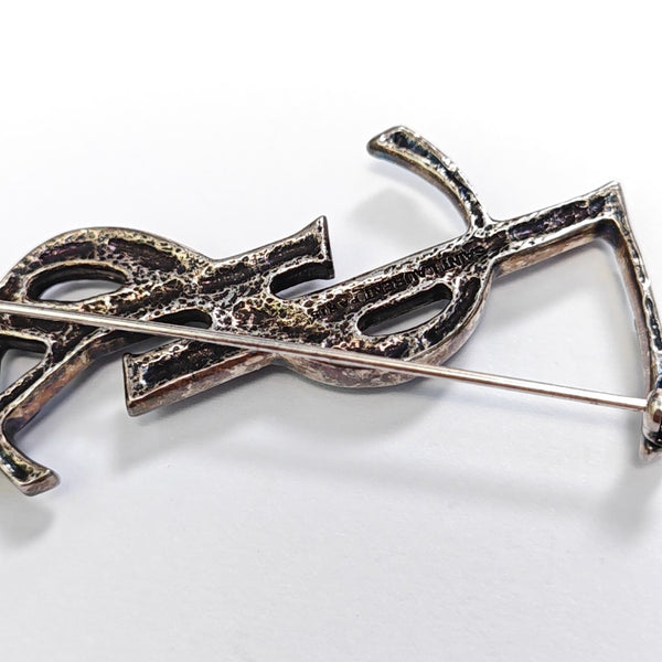 Metal Silver Brooch