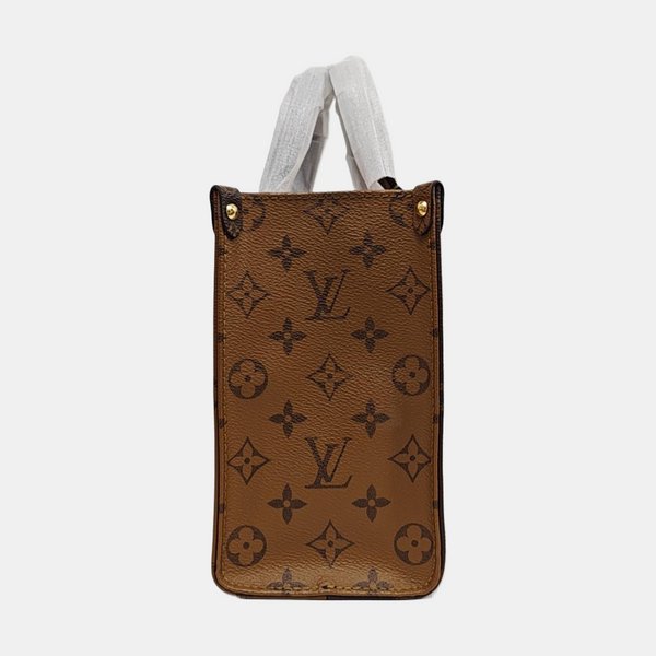 ONTHEGO PM Monogram Coated Canvas Brown