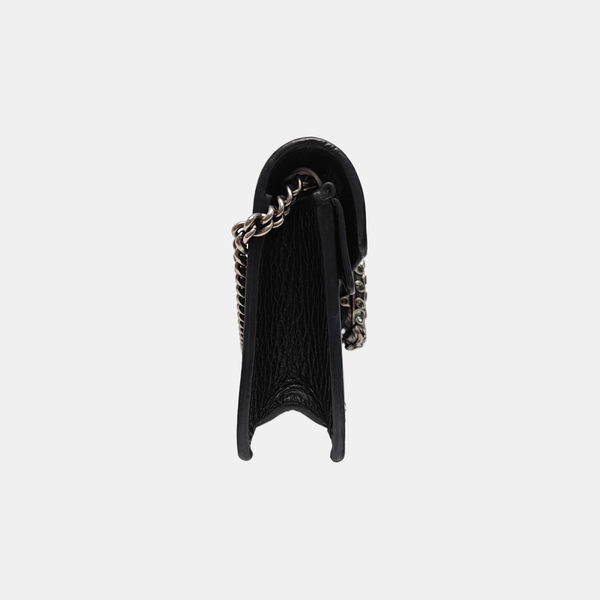 Authenticated pre-owned Dionysus Super Mini Calfskin Black - Shoulder Bag at Looply