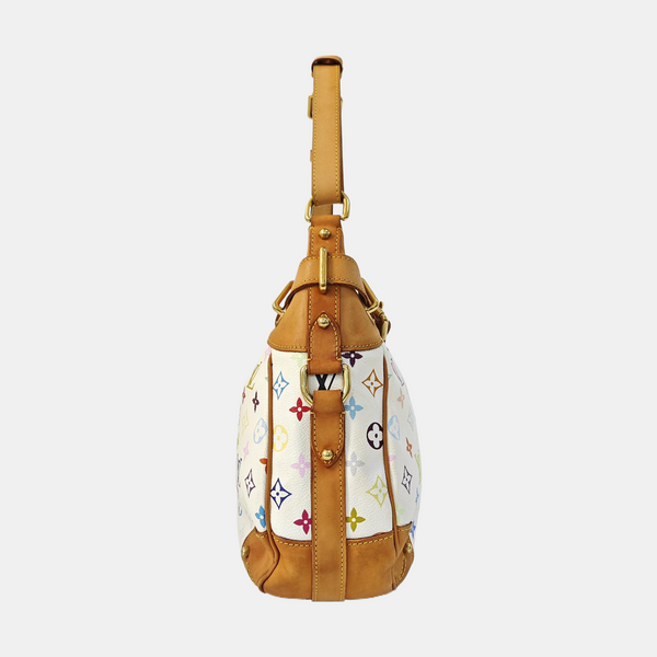 LV × TM GRETA Monogram Coated Canvas White