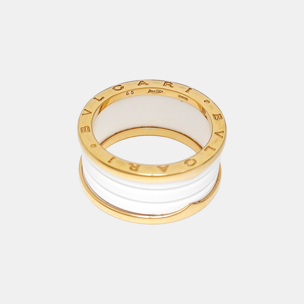 B.ZERO1 18k Rose Gold Ring EU 65