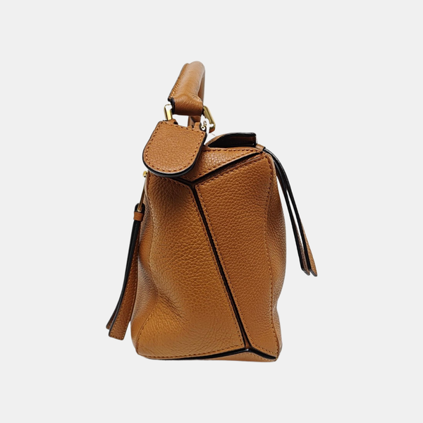Puzzle Small Calfskin Brown