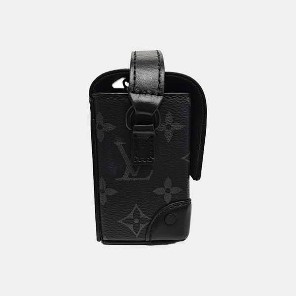 STEAMER Mini Monogram Coated Canvas Black