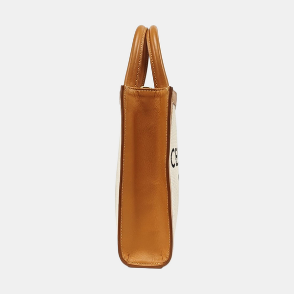 CABAS CELINE Mini Canvas White