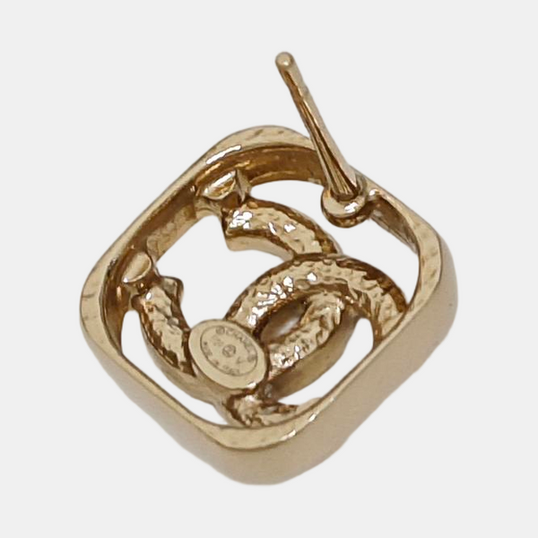 Metal Gold Stud Earrings