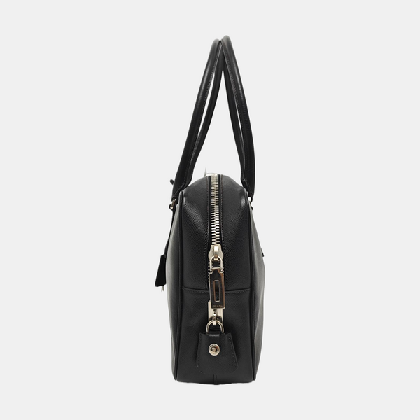 Bauletto Saffiano Saffiano Calfskin Black