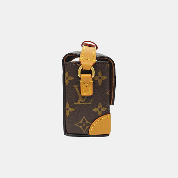 STEAMER Mini Monogram Coated Canvas Brown