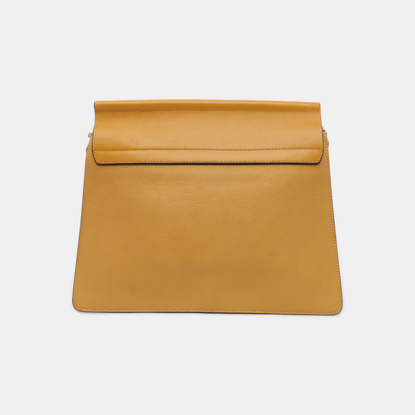 Faye Medium Calfskin Yellow