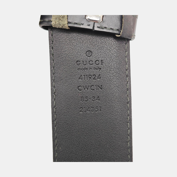 Leather Belt Black