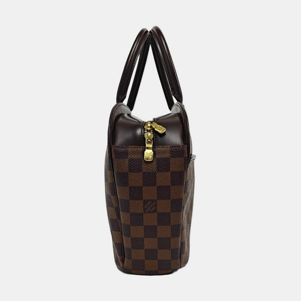 SARRIA HORIZONTAL Damier Ebene Coated Canvas Brown