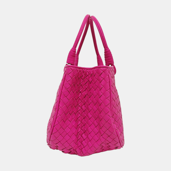 Lambskin Tote Bag Red