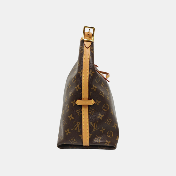 CARRYALL MM Monogram Coated Canvas Brown