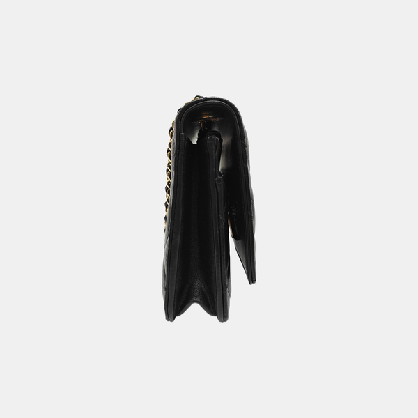 TRENDY CC WOC Quilted Lambskin Black