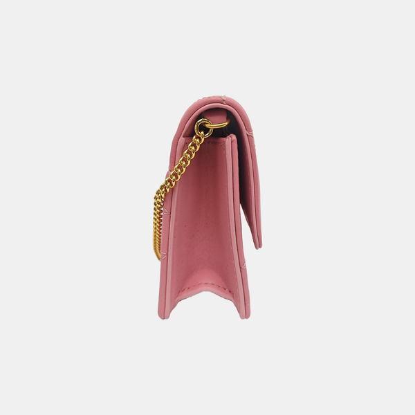 Miss Caro Cannage Lambskin Red