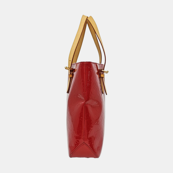 BRENTWOOD Monogram Patent Leather Red