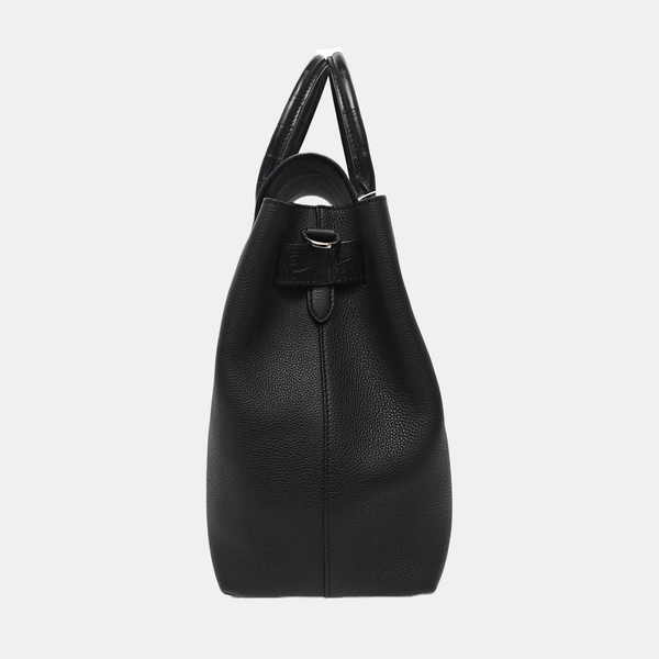GEORGES MM Calfskin Black