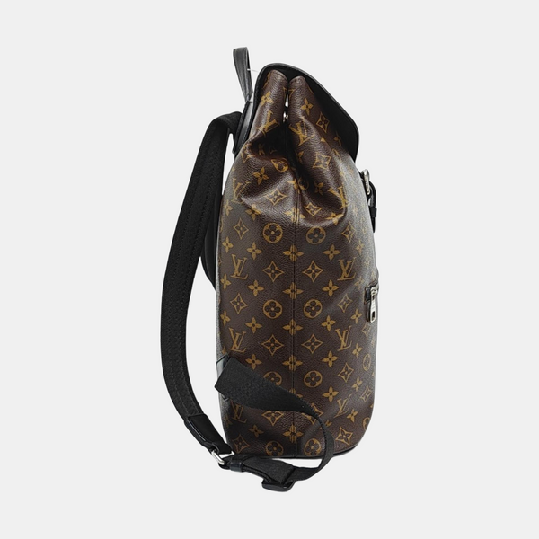 PALK Monogram Coated Canvas Brown