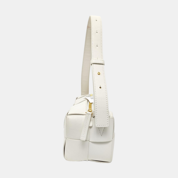 Cassette Medium Lambskin White