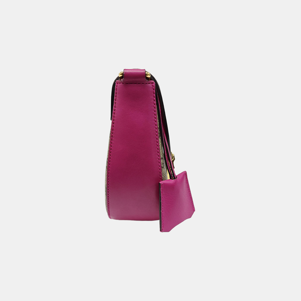 Padlock Medium Monogram Coated Canvas Multicolor