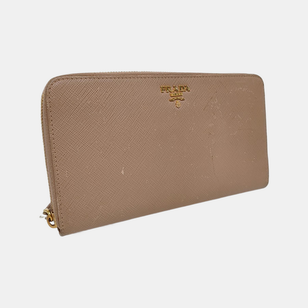 Saffiano Calfskin Wallet Pink