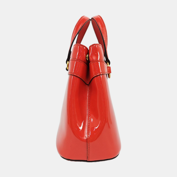 Bright Bit Patent Leather Red