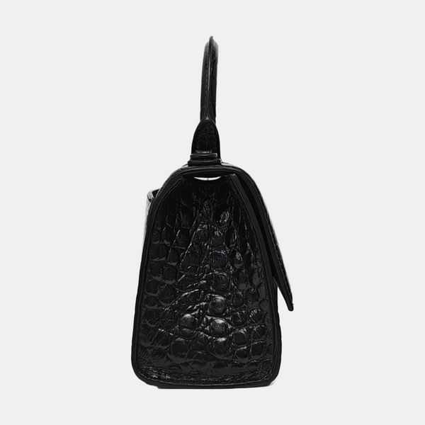 Hourglass XS Calfskin Black